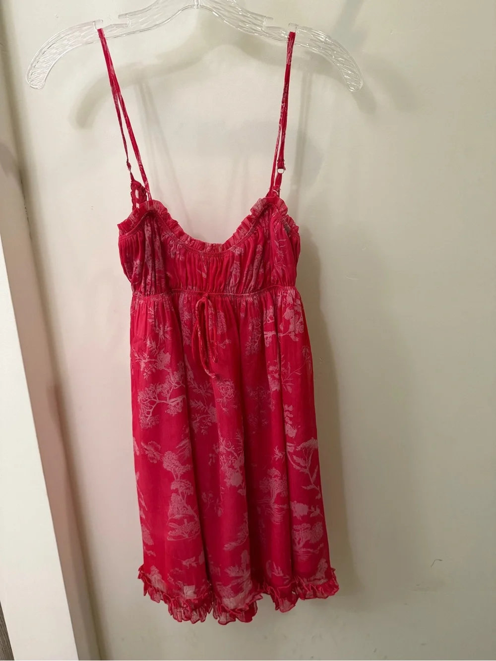 Women’s Pink Floral Slip Dress